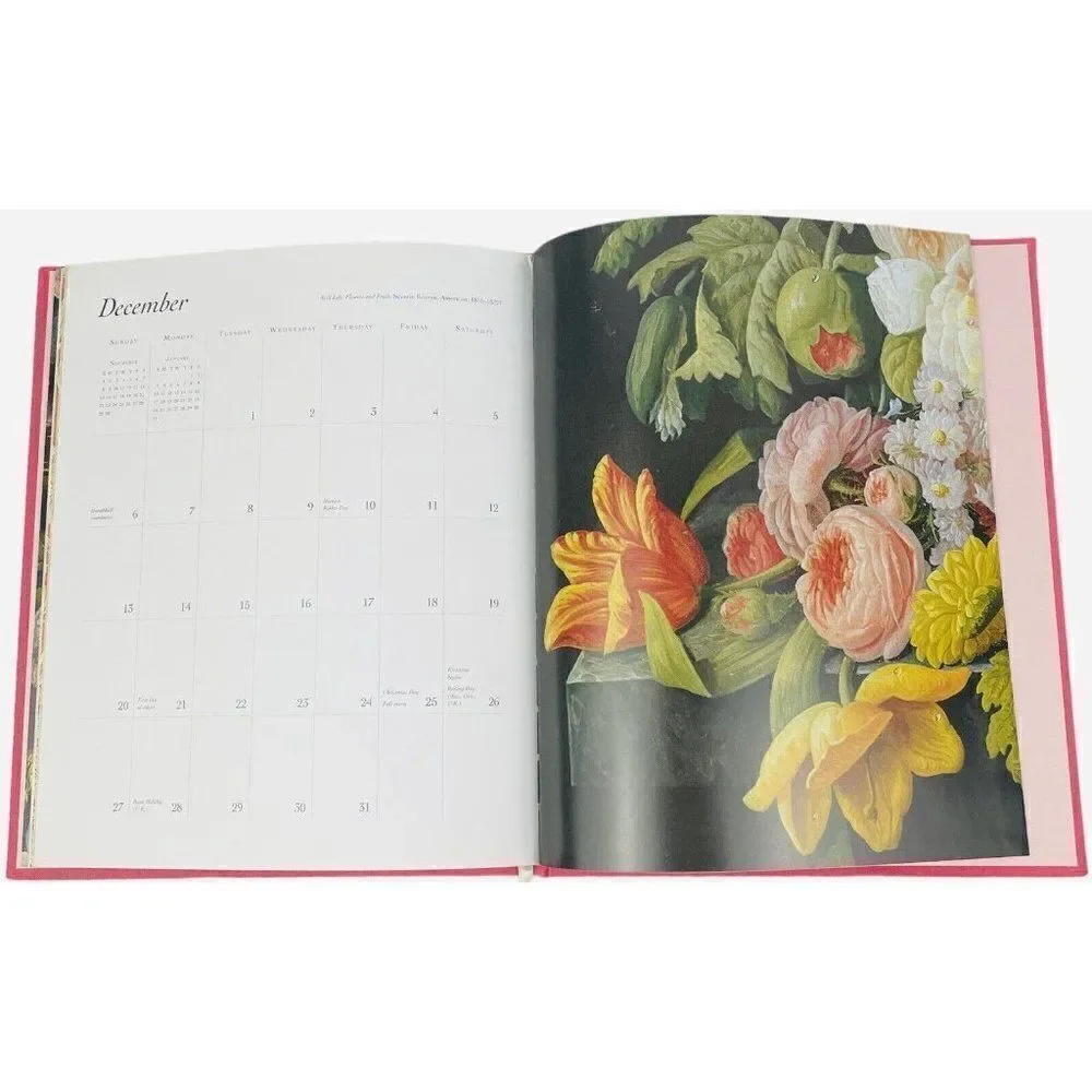 Metropolitan Museum of Art Calendar Book Set of 2013 Butterflies 2015 Tulips HC